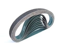 Lot De 10 Courroies Abrasives Premium Grain 600 - Dimensions 3" X 18" - Aluminium Oxyde